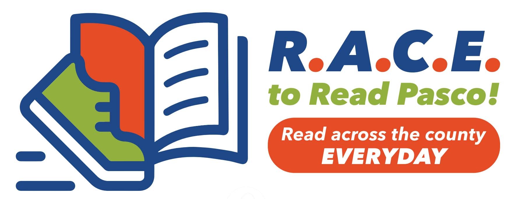 R.A.C.E. to Read Pasco! Read across the county every day