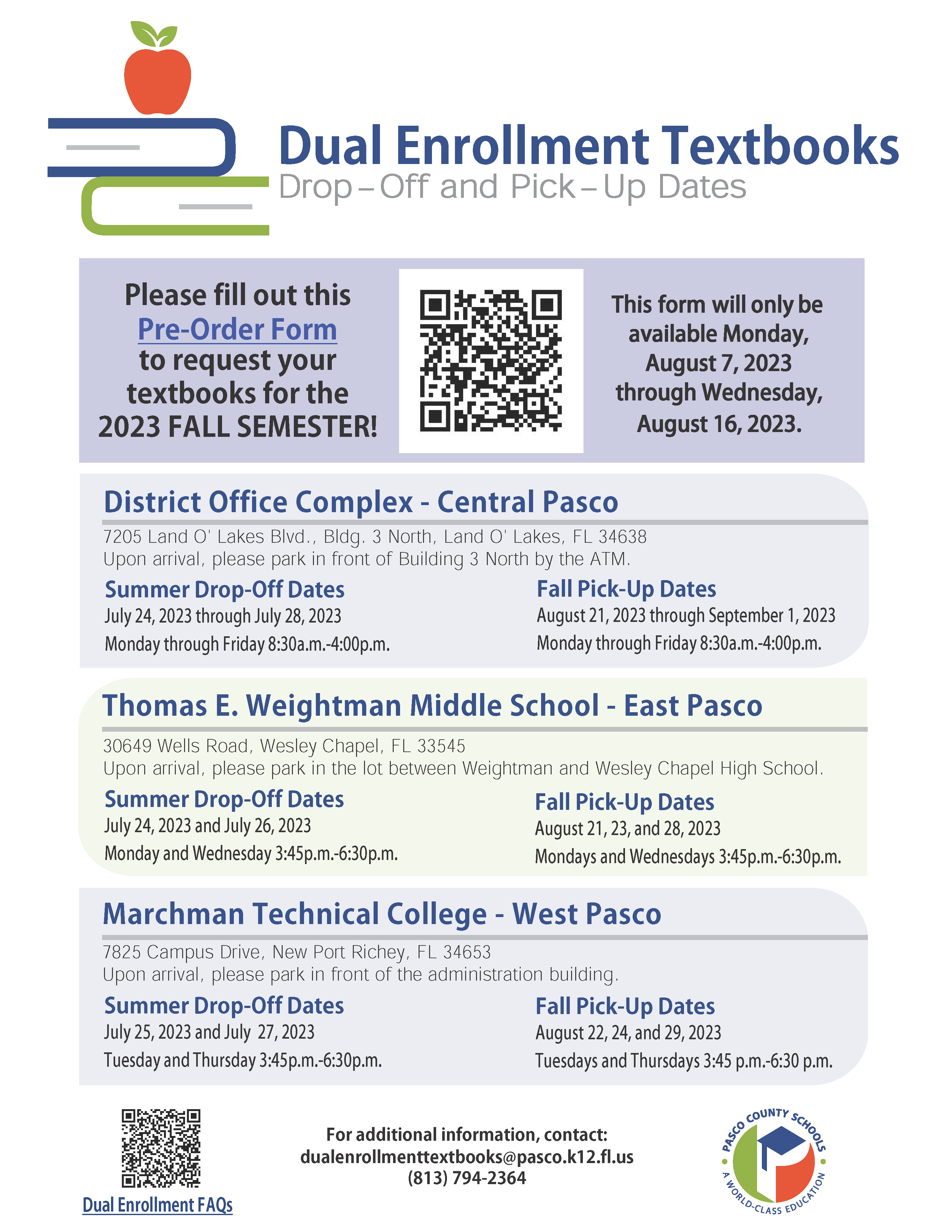 Dual Enrollment Flyer
