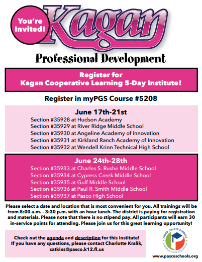 Kagan Summer PD