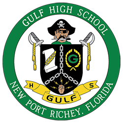 School logo for Gulf High School