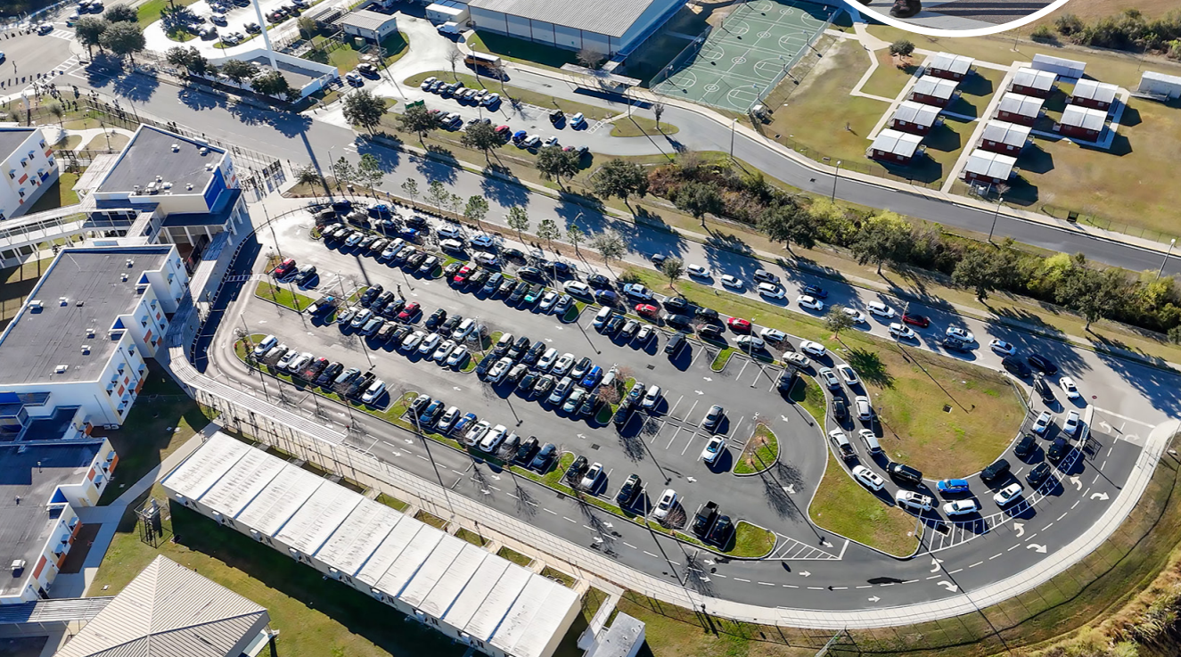 School traffic loop